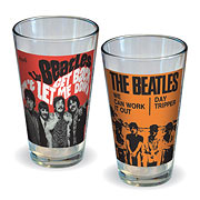 Beatles Get Back and We Can Work It Out Pint Glass 2-Pack